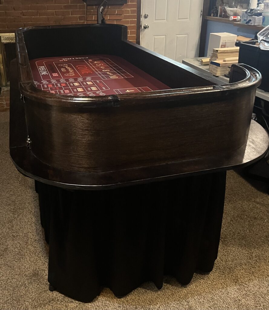 Casino craps table in a room 2